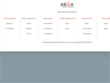 Tablet Screenshot of camaras.abilia.mx